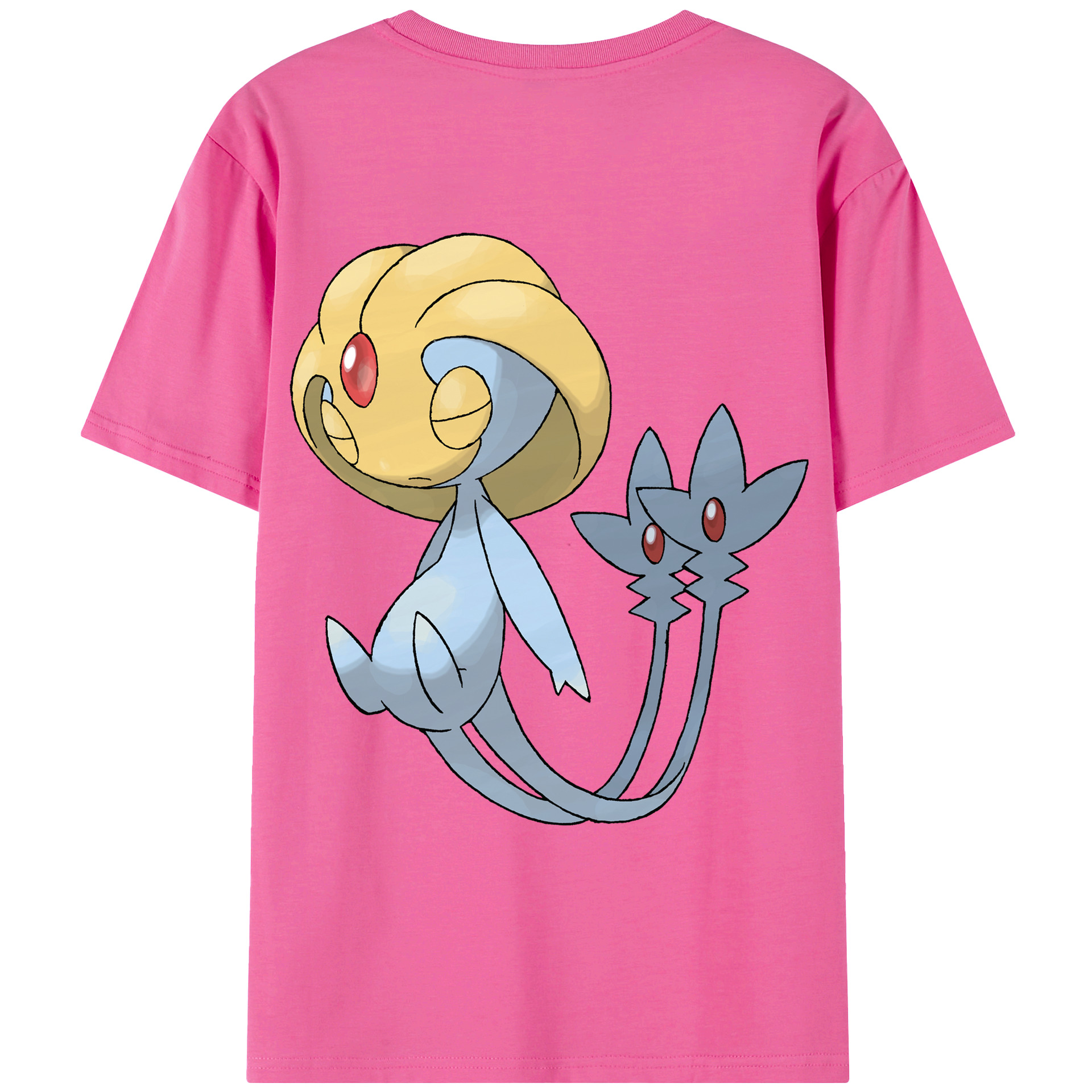 （画像用） ポケットモンスター Pokémon レディース半袖Tシャツ(バックプリント)